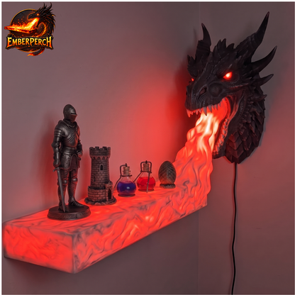 EmberPerch™ The Dragonfire Shelf