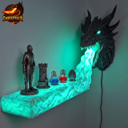 EmberPerch™ The Dragonfire Shelf