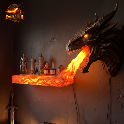 EmberPerch™ The Dragonfire Shelf