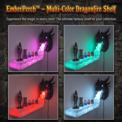 EmberPerch™ The Dragonfire Shelf